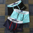 Men's Breathable Cotton Boxer Shorts Set for Sports L-3XL