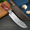 Professional Stainless Steel Boning Knife with Rosewood Handle