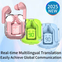 GREATWALL AI Translator Earbuds Wireless Headphones 144 Languages