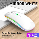 Wireless RGB Gaming Mouse - Silent Ergonomic Rechargeable