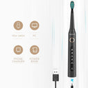 Fairywill 507 Sonic Electric Toothbrush Waterproof Rechargeable