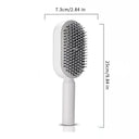 Self Cleaning Hair Brush for Thick Hair with Air Cushion