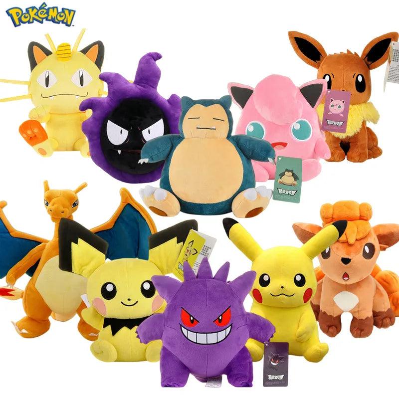 POKEMON Plush Toy Gengar Pikachu Charizard Cute Kawaii Cartoon Dolls  ourlum.com   