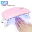 Portable UV Nail Dryer with LED Lights for Home Use