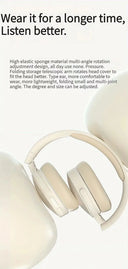 New Fashion Wireless Bluetooth Headphones Over Ear HIFI Stereo