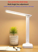 LED Folding Table Lamp: Touch Control Eye Protection USB Charging