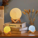 3D Moon Lamp Galaxy Starry Table Lamps Portable LED Night Light Romantic Decorative Lighting Kids Room Decor Lamp Bedside Table  ourlum.com   