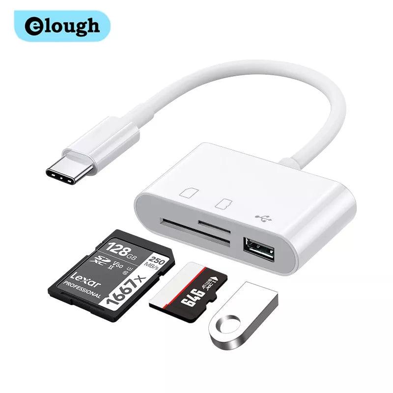 Elough Memory Card Reader: Seamless Data Transfer & Multi-Device Compatibility  ourlum.com   