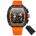 MINIFOCUS Men's Military Sport Chronograph Quartz Watch