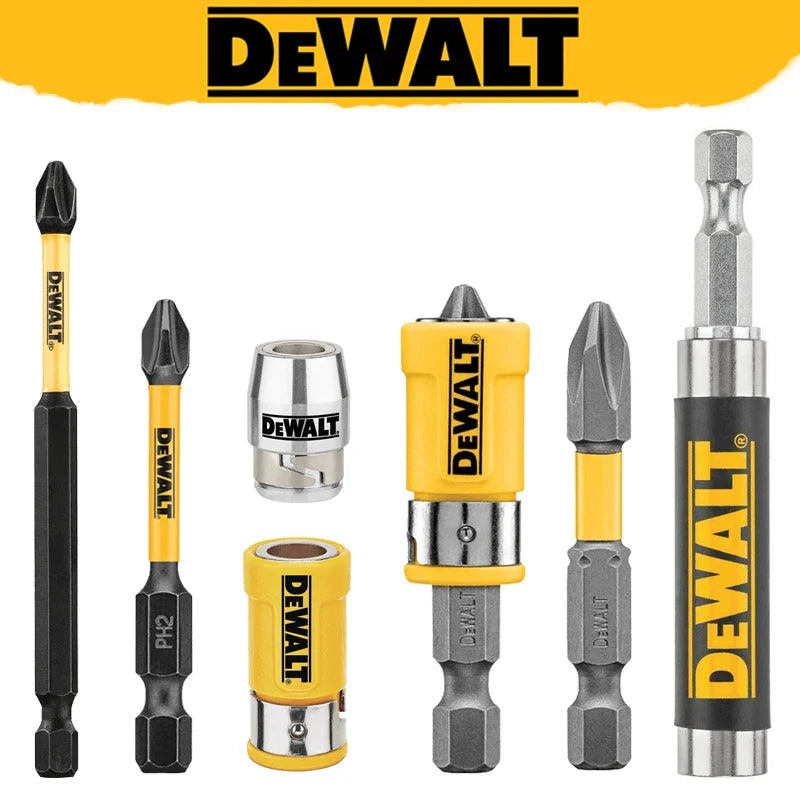 DEWALT PH2 Magnetic Drill Bit Set for Impact Drivers - High-Speed Steel & Precision Fit