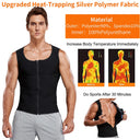 Men Body Shaper Sauna Heat Trapping Sweat Enhancing Vest