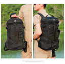 Multifunctional Fishing Backpack Tackle Bag with Rod Holders