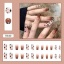 Chic Holiday Pink French Press-On Nails Set 24 Designs