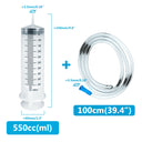 Multifunction 100ml-550ml Syringe Large Capacity For Pet Feeding