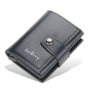 2023 Men's RFID Slim Leather Card Wallet High Quality Mini Wallet