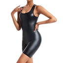 Sleek Women's Shapewear Bodysuit U Neck Sleeveless Comfort