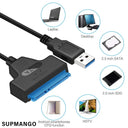 SATA To USB 3.0 Cable For 2.5 Inch External HDD SSD