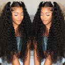 Luxury 220 Density Deep Wave Lace Front Human Hair Wig