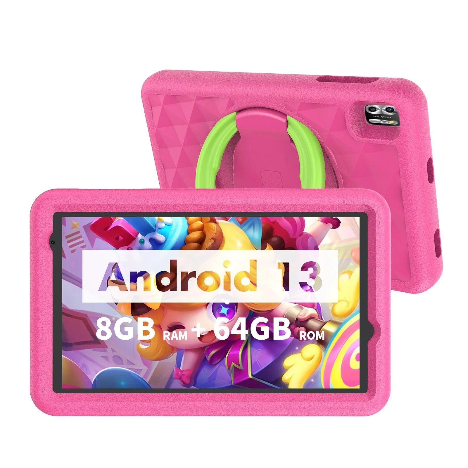 VASOUN Kids Tablet: Educational Android Quad Core Device with Dual Camera  ourlum.com   