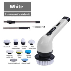 Electric Spin Scrubber with LED Display: Ultimate Cleaning Tool for Home and Car