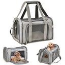 Soft-Sided Dog Cat Carrier Backpack Airline Approved Travel Bag