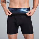 Compression Sauna Sweat Shorts Men Slimming Tummy Control