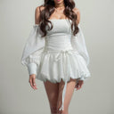 Kliou Sexy Gyaru Summer Dress Waist-Hugging Style Allure