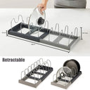 Expandable Stainless Steel Kitchen Organizer Rack for Storage