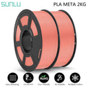 SUNLU PLA Meta Filament 2kg For Fast 3D Printing Quality