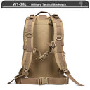 Tactical Backpack 3 Day Assault Pack Molle 38/45L Waterproof