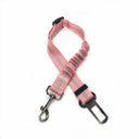 Adjustable Pet Car Seat Belt and Harness for Dog Cat Safety  ourlum.com 46-Light  Pink  