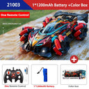 WLtoys F1 Drift RC Car: LED Lights, Music, Gesture Control, Stunt Car, Electric Children Toys  ourlum.com 21003-One Remote-1B  