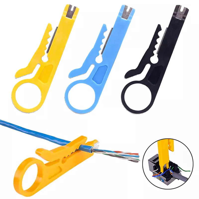 Wire Stripper Knife Pliers Crimping Tool Cable Cutter Multi Tools  ourlum.com   