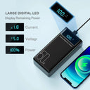 Power Bank 50000mAh Portable Charger LED Light Poverbank Powerbank 50000 mAh External Battery For iPhone  Samsung Huawei  ourlum.com   