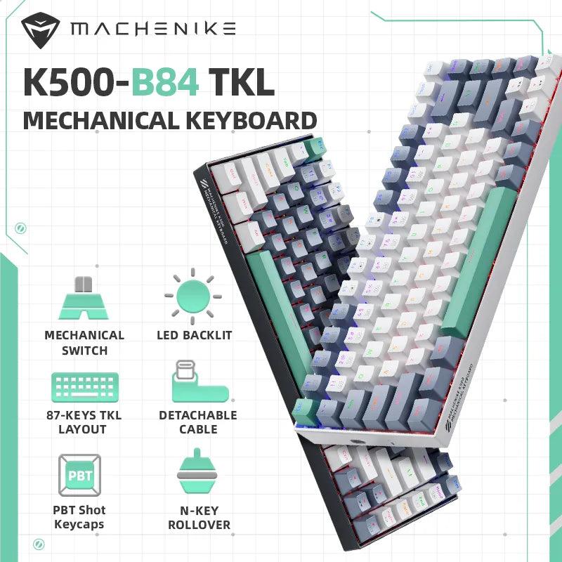 Machenike TKL Mechanical Keyboard: Enhanced Gaming Experience  ourlum.com   