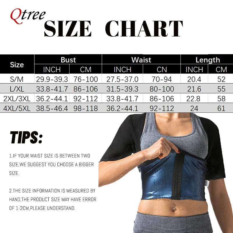 Women's Sauna Effect Shapewear: Body Shaper & Waist Trainer for Weight Loss & Fitness