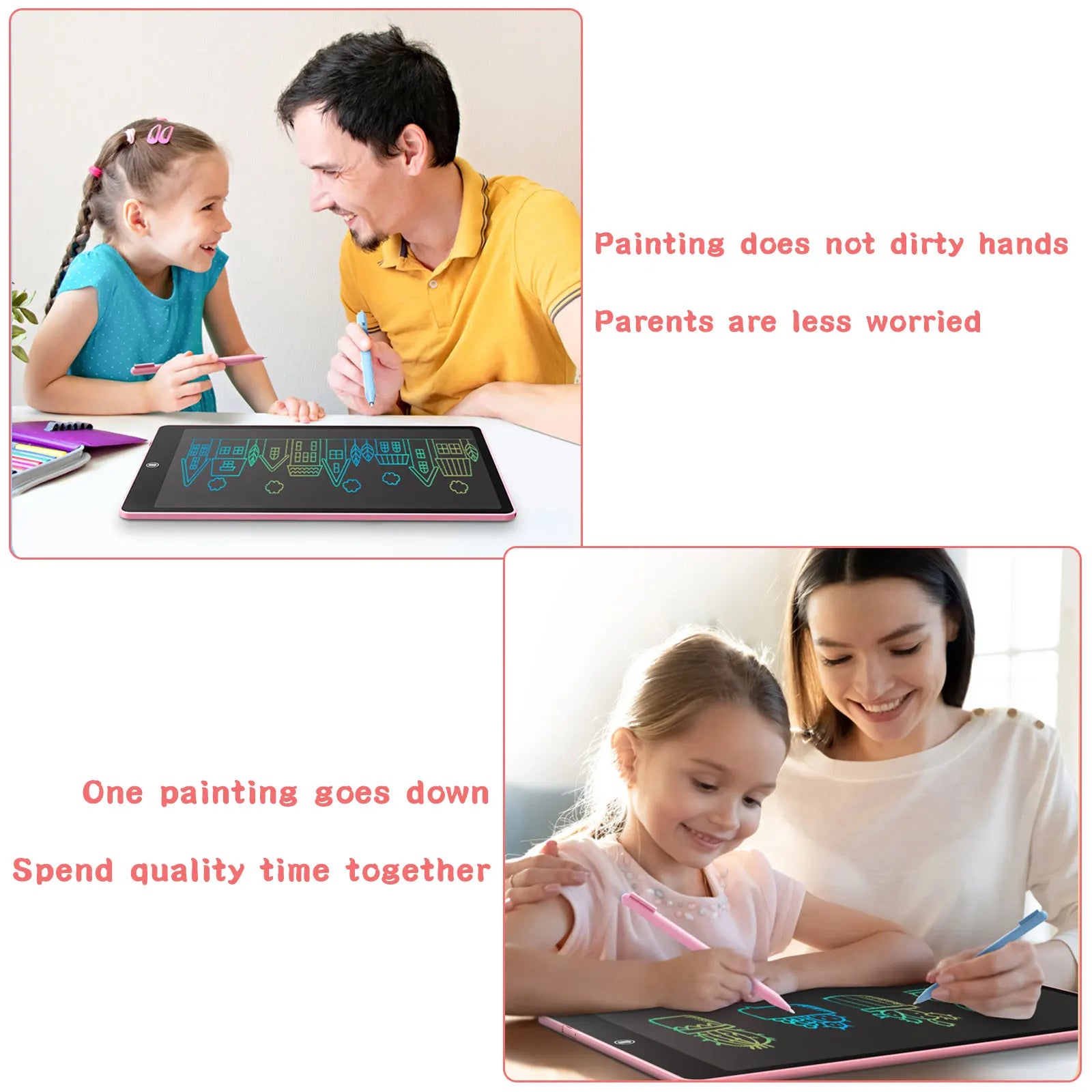 LCD Drawing Tablet: Educational Toys Foster Kids' Learning & Creativity  ourlum.com   