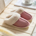 Luxury Winter Plush Fur Slippers Chic Indoor Comfort