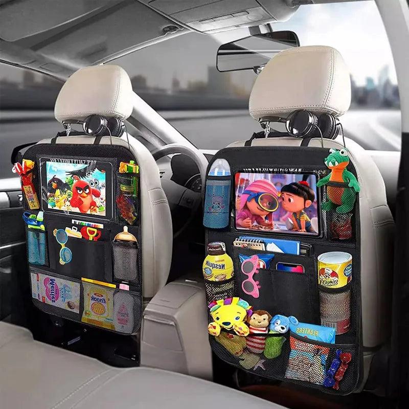 Car Seat Organizer with Tablet Holder: Stay Organized on the Go  ourlum.com   