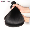 Straight Bundles 100% Human Hair 50G Brazilian Extensions