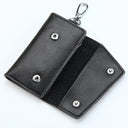 New Genuine Leather Keychain Men Key Holder Organizer Pouch