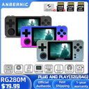 ANBERNIC NEW RG280M Retro MINI Handheld Game Console 64Bit