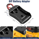 DeWALT 18V/20V Battery Adapter Dock with 14 AWG Wires