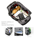 MARKROYAL Multifunctional Waterproof Men Travel Bag Large Capacity