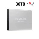 Xiaomi High-speed Portable External Hard Drive: Efficient Data Transfer Work & Study  ourlum.com Silver 30TB  