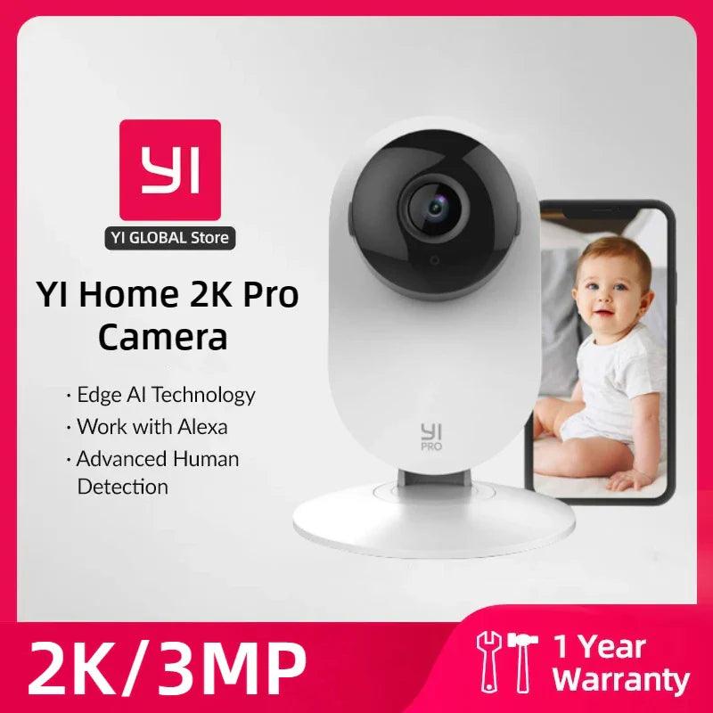 YI Smart Home Camera: Clear Image Monitoring with Smart Detection  ourlum.com 1 pc EU plug CHINA