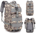 30L Tactical Backpack Survival Camo Molle Bag For Men