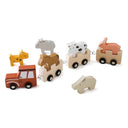 Wooden Train Montessori Educational Toy Set: Spark Imagination & Coordination!  ourlum.com set3 CHINA 