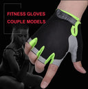 Hot Cycling Antislip Antisweat Half Finger Gloves Unisex