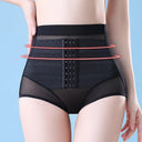 Elastic Tummy Control Pants High Waist Slimming Panties for Women